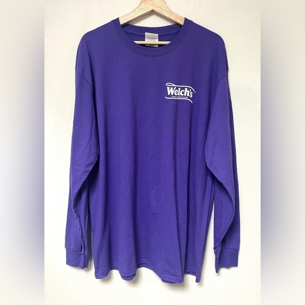 Vintage Retro Inspired Welch’s Family Farm Long Sleeve Shirt Nostalgic 80’s
XL